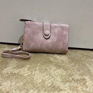 Elegant Pink wallet w wristlet
